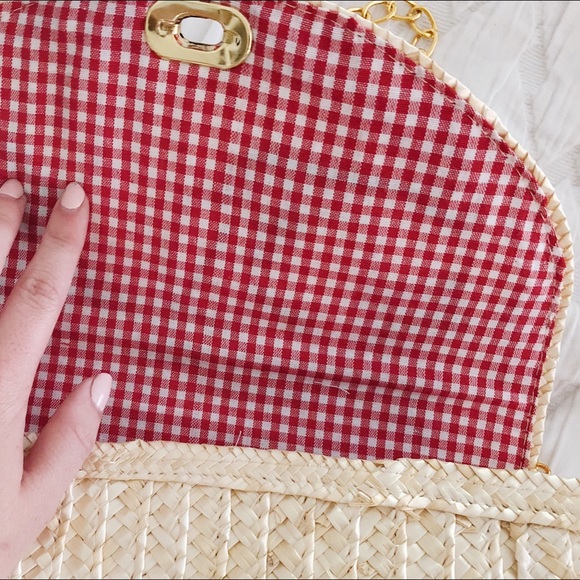 Cherry Woven Straw Bag🍒 - Picture 3 of 3